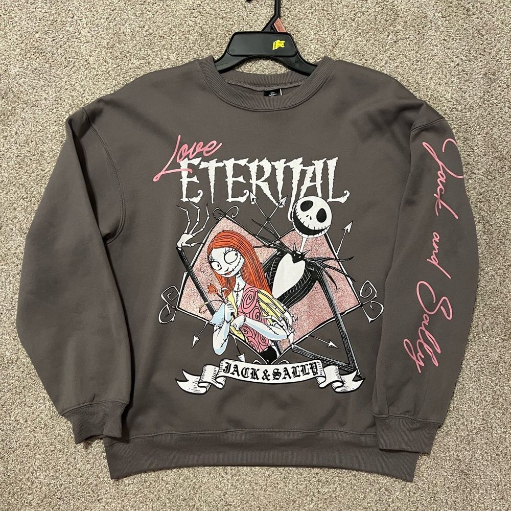 Jack & Sally Graphic Sweatshirt NBC